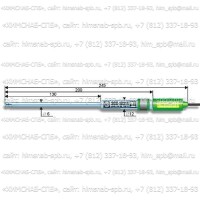 Купить ЭСК-10314 комбинированный pH-электрод встроенный электрод сравнения хлорсеребряный одноключевой перезаполняемый Санкт-Петербург