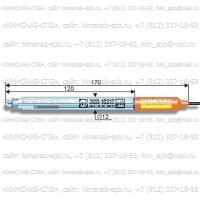 Купить ЭСК-10317 комбинированный pH-электрод встроенный электрод сравнения хлорсеребряный одноключевой неперезаполняемый Санкт-Петербург