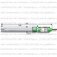 Купить ЭСК-10307 комбинированный pH-электрод встроенный электрод сравнения хлорсеребряный одноключевой перезаполняемый Санкт-Петербург