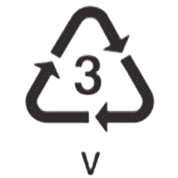 Марка пластика PVC или V